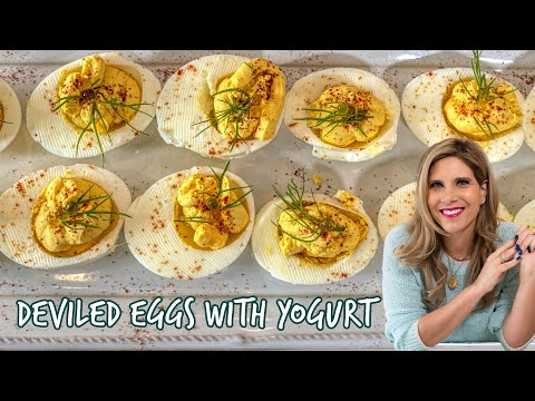 Healthy Deviled Eggs Recipe With Greek Yogurt