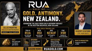 RUA Gold CEO Robert Eckford Discusses the Auld Creek Gold-Antimony Project in New Zealand’s  $RUA