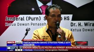 Rapimnas Hanura Hari Kedua Membahas Strategi Pemenangan Jokowi
