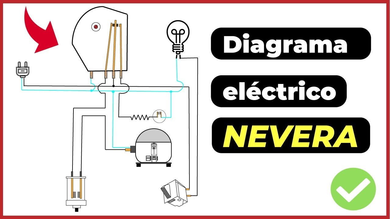 CÓMO LEER DIAGRAMA ELÉCTRICO DE REFRIGERADOR (Para principiantes) - YouTube