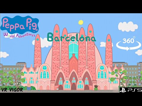 Watch Peppa Pig is going to Barcelona #peppapigenglish #ps5games #360vr