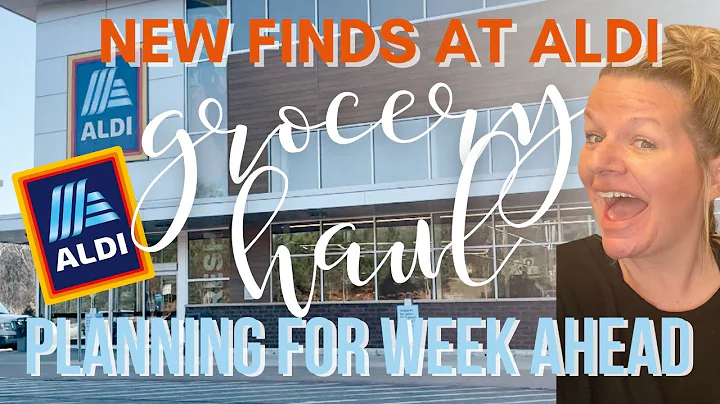 ALDI GROCERY HAUL, a few new surprises and this we...