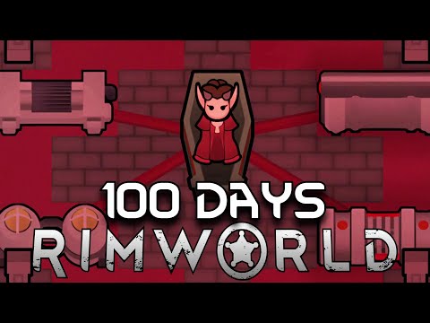 I Spent 100 Days as a Vampire in Rimworld Biotech... Here's What Happened