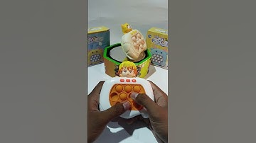 Playing push game demon slayer  pop it elektrik, push game challenge, asmr, #popit #toys