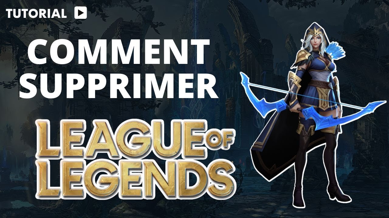 Comment supprimer League of Legends de mon pc - YouTube