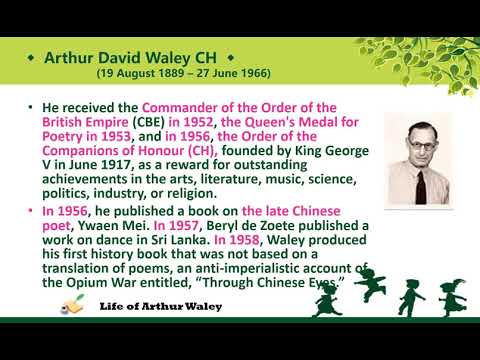 Arthur Waley&rsquo;s Translation World