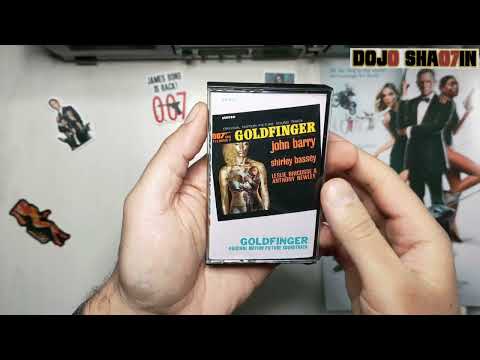 "Goldfinger" 007 cassette soundtrack by John Barry