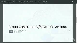Cloud v/s Grid - Full Explanation in Hindi & English | Cloud Computing