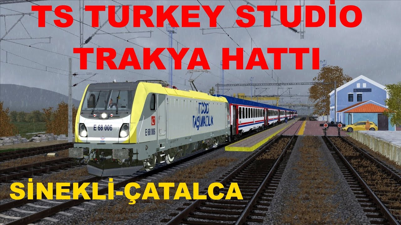 Train Simulator Classic/Trakya Hattı/Sinekli-Çatalca arası Edirne ekspresi