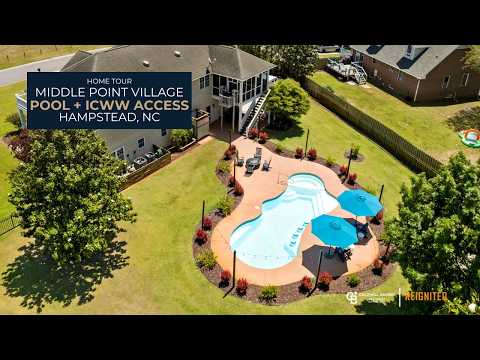 128 Middle Point Rd, Hampstead, NC home video tour