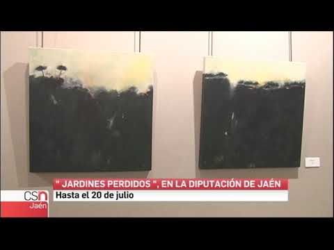 Exposición "Jardines perdidos" de Soledad Flores en Diputación de Jaén