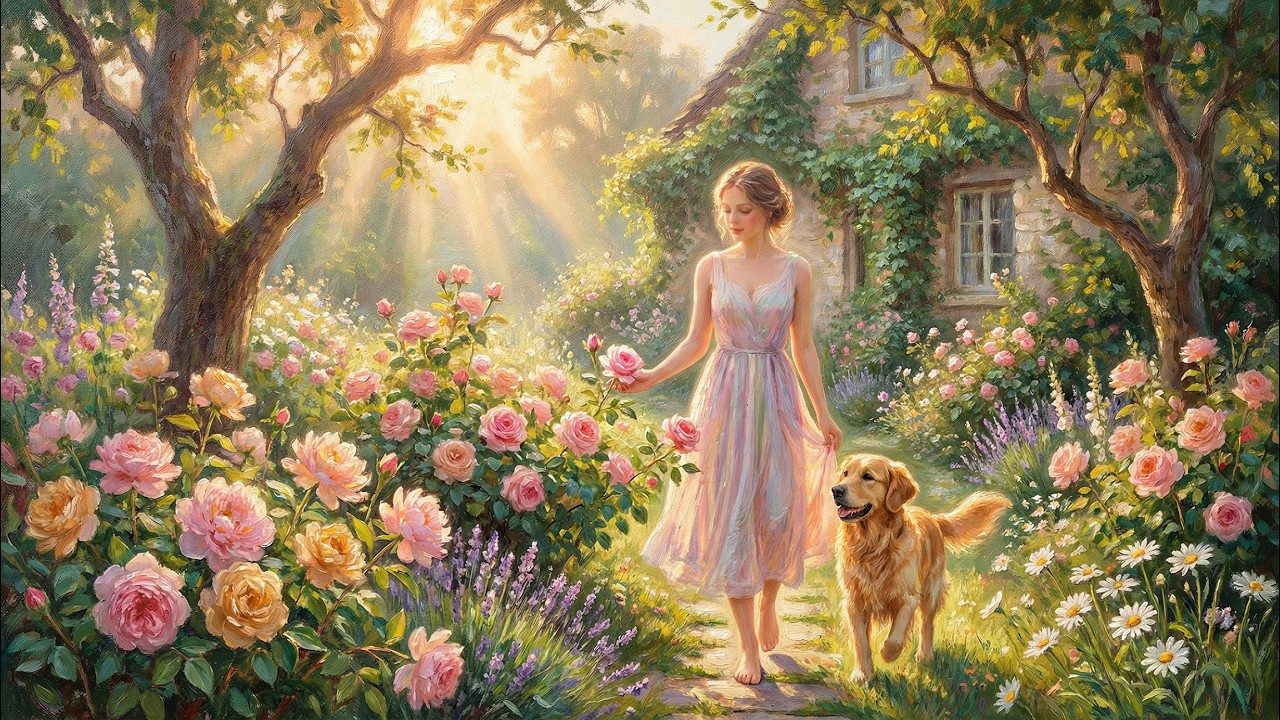 A Quiet Summer Day in a Victorian English Village | Relaxing Classical Music