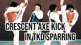 How to Use Crescent Axe Kick in Taekwondo, Kickboxing and MMA | TaekwonWoo