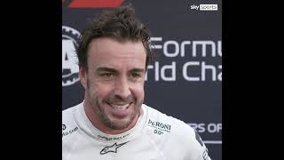 Fernando Alonso interview after the qualifying session at Azerbaijan Grand Prix