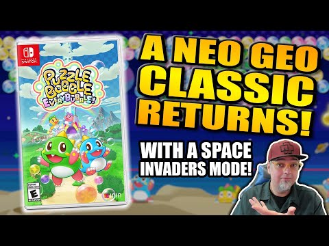 A Neo Geo Classic RETURNS! But Is It The Same? NEW Puzzle Bobble Everybubble!