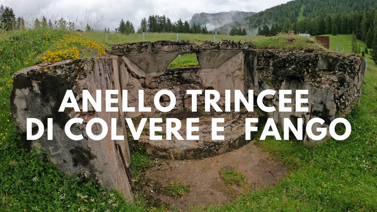 Extra Liguria: anello trincee di Clovere e Fango, Val di Fassa (TN)