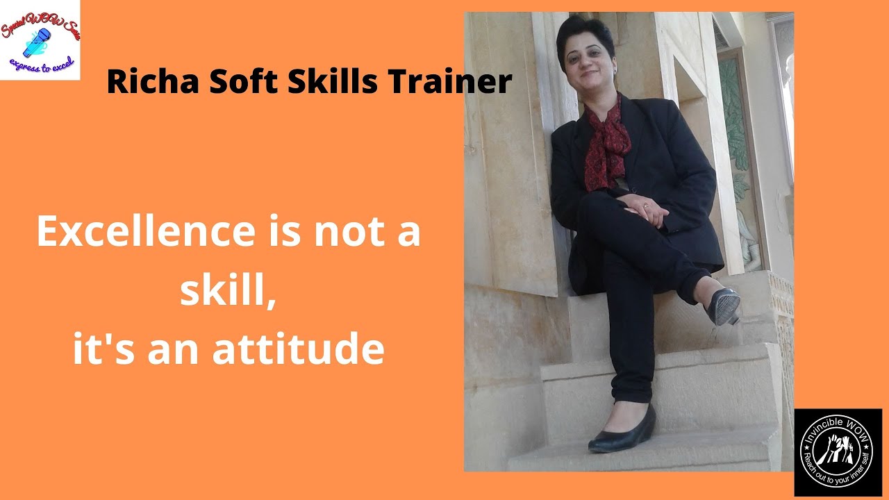 Excellence is not a skill, it's an attitude - YouTube