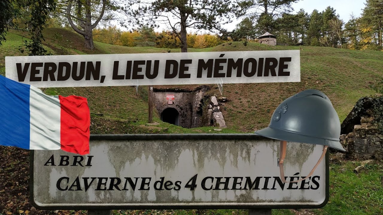 VERDUN, L'abri des Quatre Cheminées