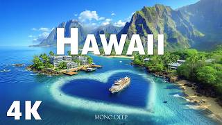 Hawai 4K - Explore Pristine Beaches and Lush Landscapes with Deep House Chill