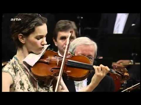 Semyon Bychkov conducts Glazunov Violin Concerto Hilary Hahn, WDR Symphony - YouTube.flv