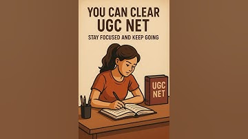 UGC NET Motivation | Believe in Yourself | Study Hard and Succeed