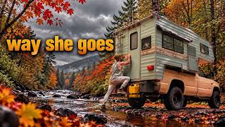 Not the Problem You Want in Bear Country - Truck Camping in the Forest with a Broken Door