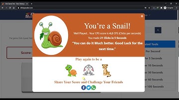 Click Speed Test- ClickSpeeder