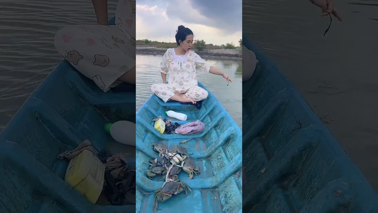 @Cua Việt Nam 🔴 Đi thăm Bẫy Cua Cà Mau tận gốc em bao ăn! #cuagạch #cuathịt #cuacàmau #ThủySảnWork