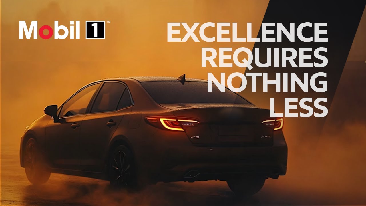 Mobil 1 Excellence Requires Nothing Less | AI Generated Ad