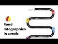 How to Create Road Infographics in Gravit Designer