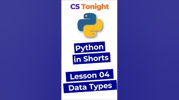 Python Data Types Explained | Python in Shorts #shorts #python #education