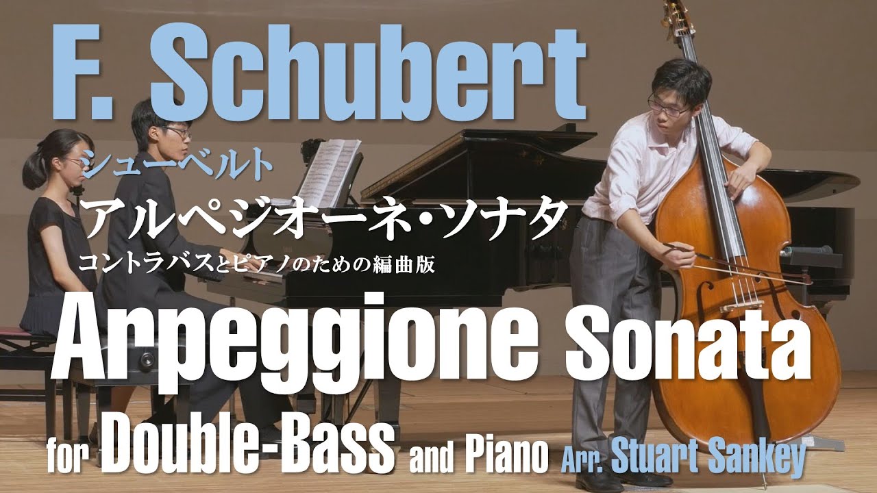 Schubert : Arpeggione Sonata for Double-Bass / シューベルト