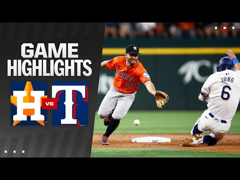Astros vs. Rangers