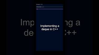 Implementing A Deque In C