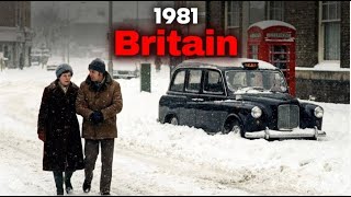 Britain’s Worst Spring Snowstorm - 1981