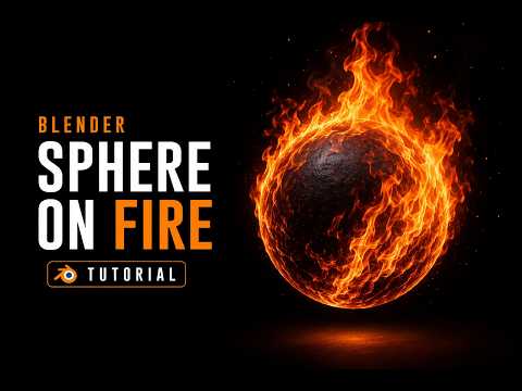 How to make Fire in Blender!