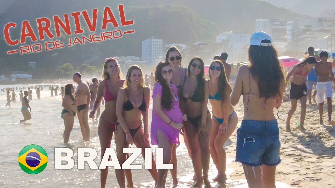 Leblon Carnival Week 🇧🇷 Beach Walk, Rio de Janeiro Brasil, February 2022