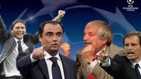 CHAMPIONS LEAGUE - IL COMMENTO (Parodia)