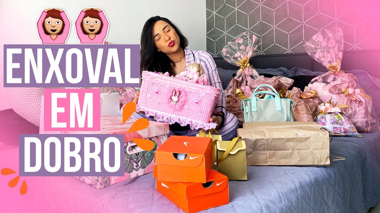 Enxoval das Gêmeas - Mostrando tudo que elas ganharam