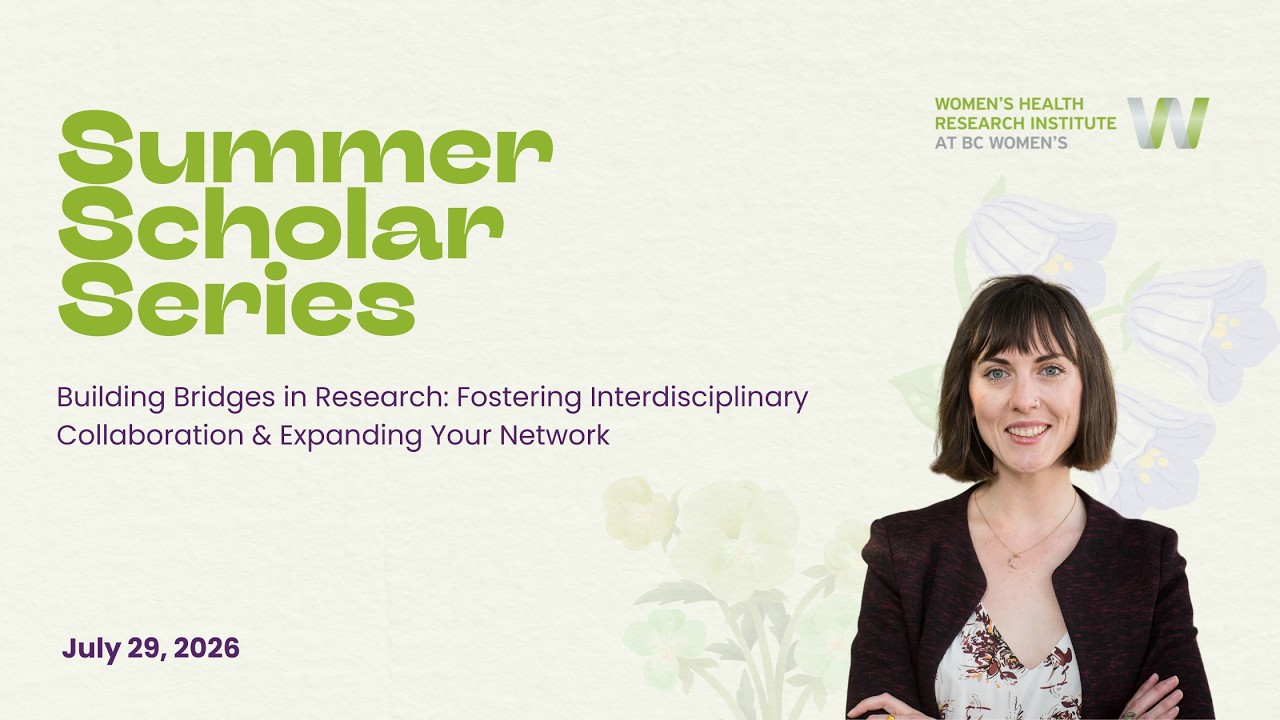 Dr Kalysha Closson | Summer Scholar Series 2026