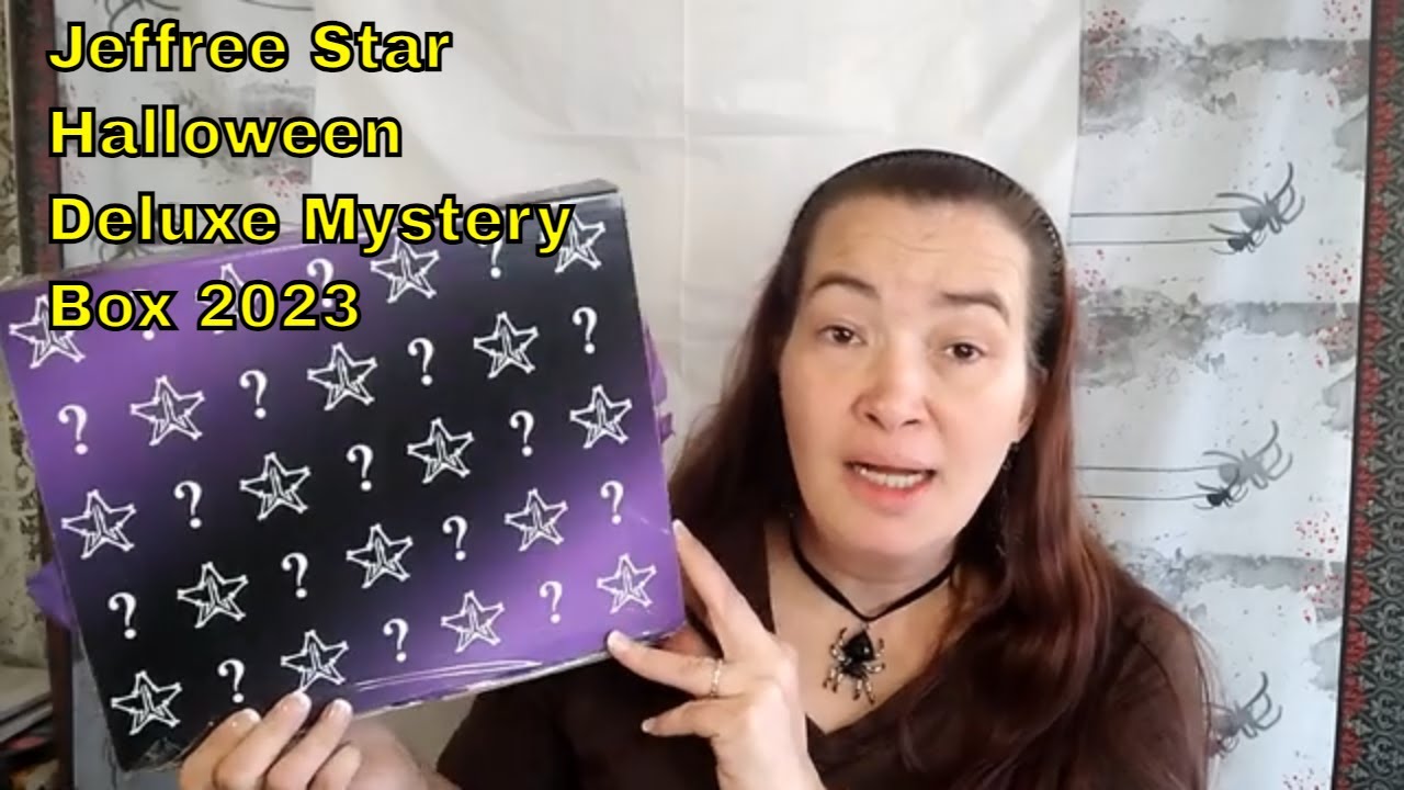 Jeffree Star Deluxe Halloween Mystery box and 4 mystery treats 2023