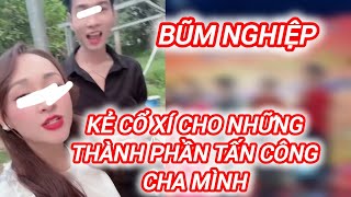 He encouraged those who attacked his father.