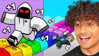 Noob To Pro During SECRET ADMIN ABUSE in +1 Keyboard Escape… Roblox
