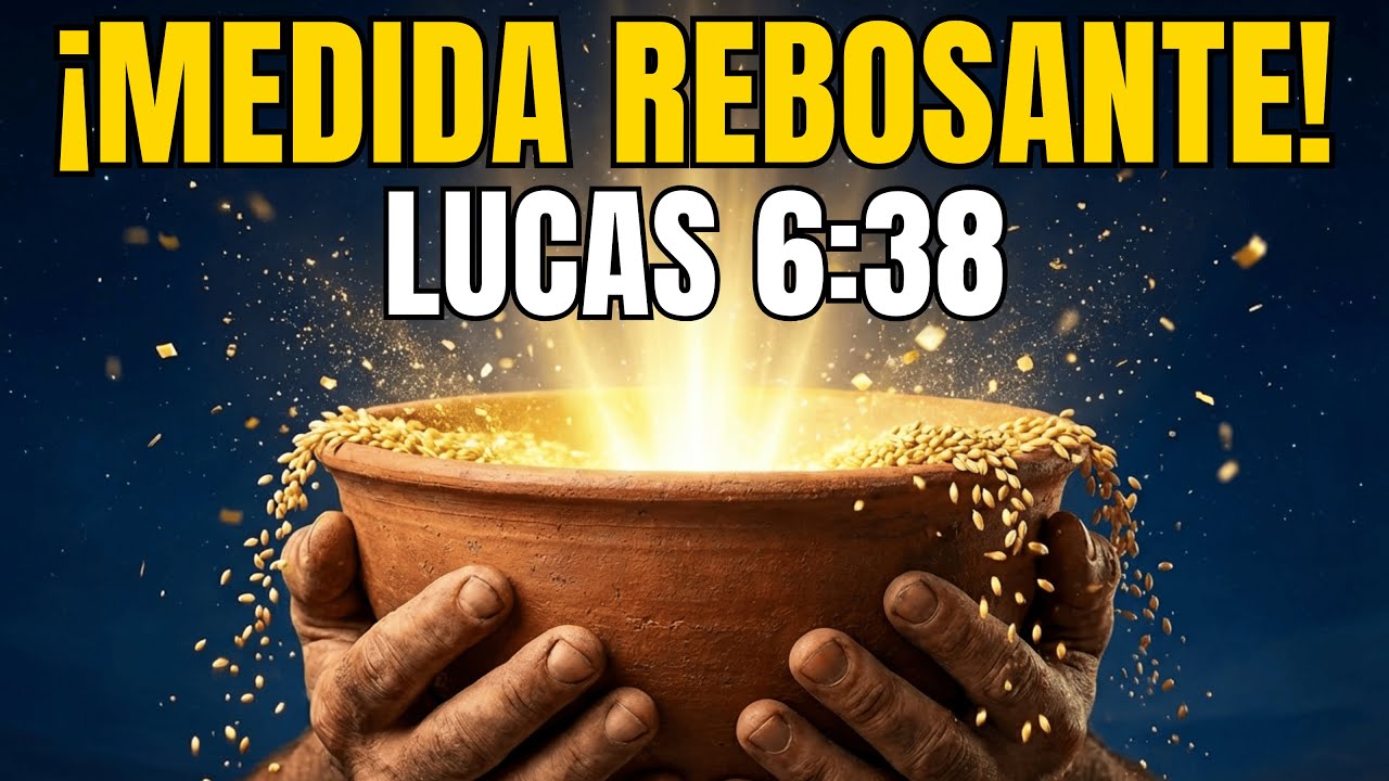 ¡MEDIDA REBOSANTE! Por qué Dios te está 