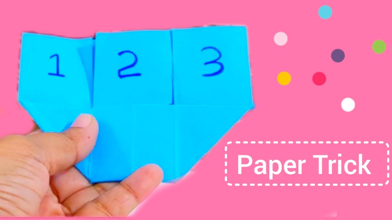 Paper Trick - YouTube