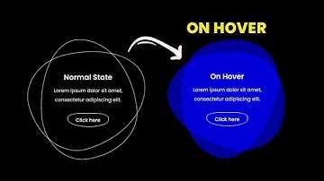 Animated blob effect with text using Elementor Pro | Elementor pro tips and tricks