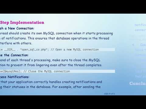 Resolving the MySQL server has gone away Error in a Multithreaded PHP Script