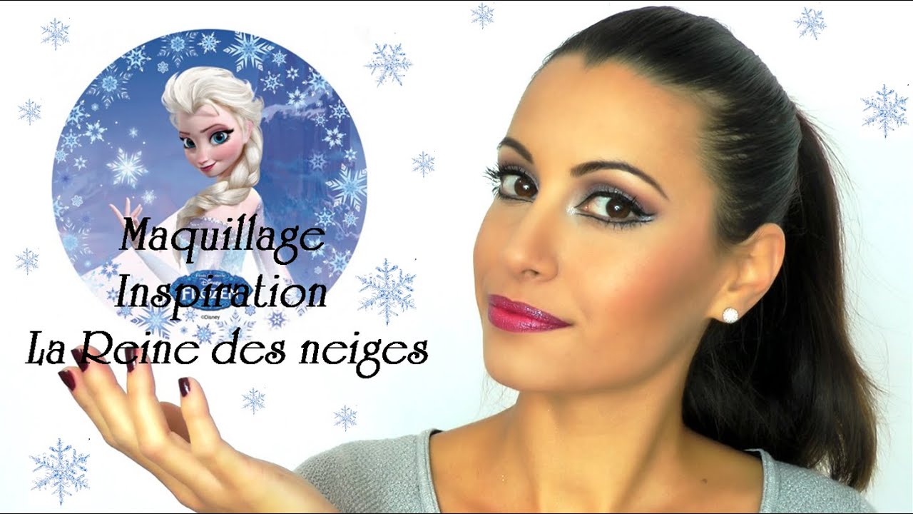 Maquillage inspiration La Reine des neiges - YouTube