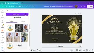 how to create a certificate on canva screenshot 4
