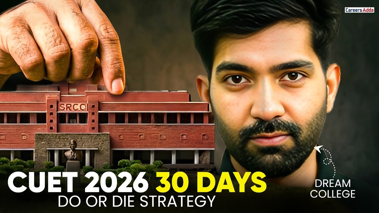 Only 30 Days Left 😱 CUET 2026 Do or Die Strategy 💪CUET Preparation ...